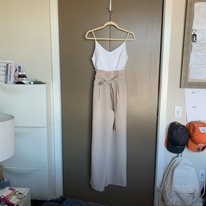 🔥 WIDELEG PAPERBAG WAIST JUMPSUIT | Sz S